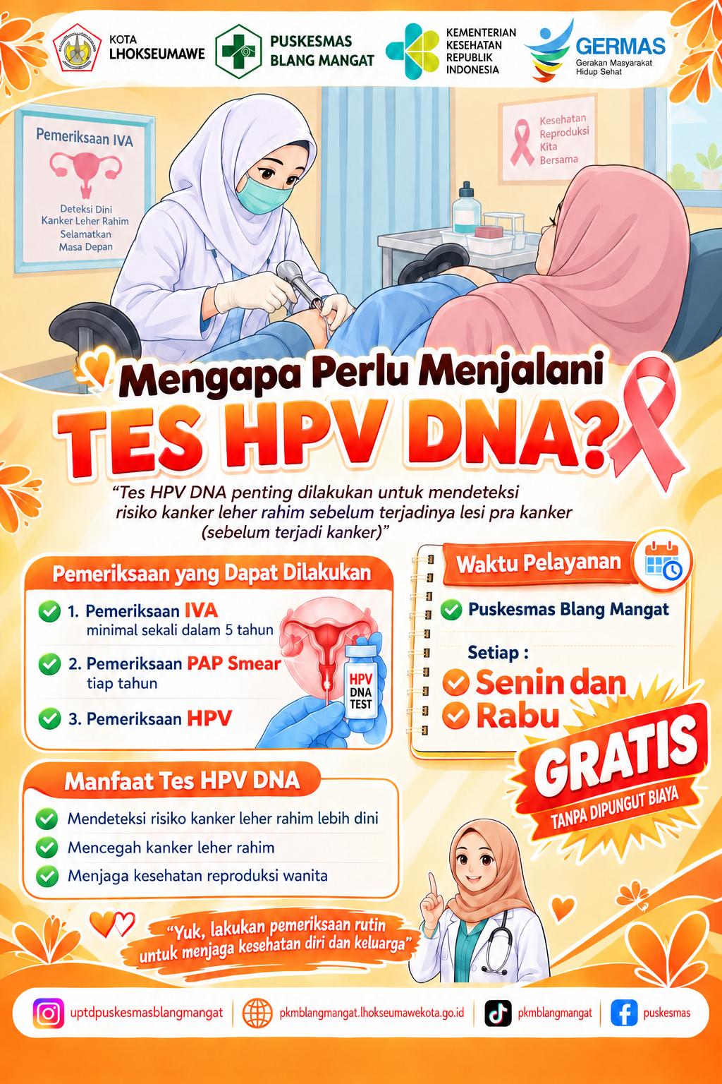 Pemeriksaan Tes HPV